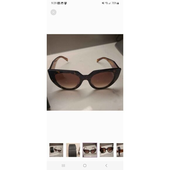 Prada women's sunglasses with case - Picture 1 of 4